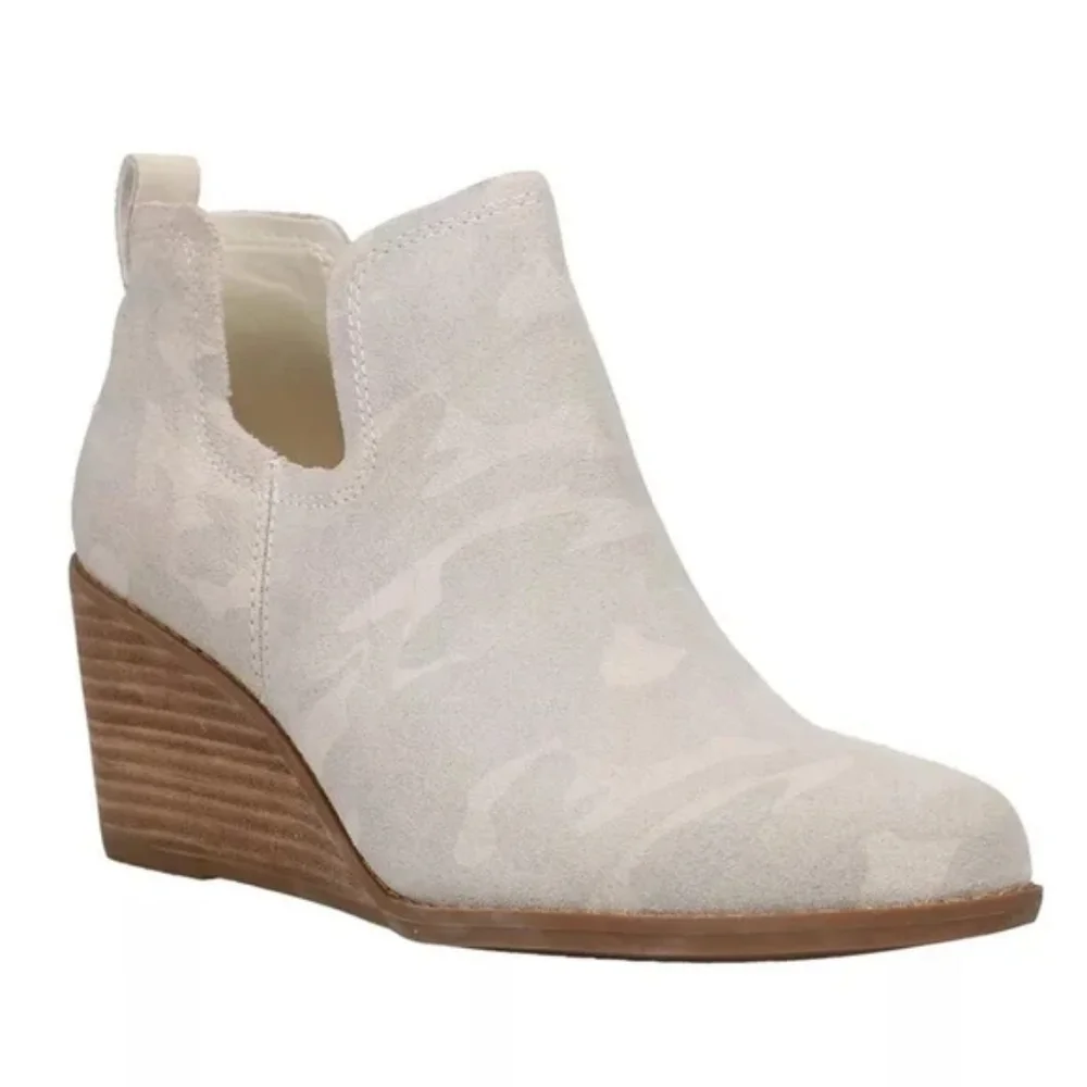 TOMS Kallie Wedge Bootie (Women) – NWT, Size 9